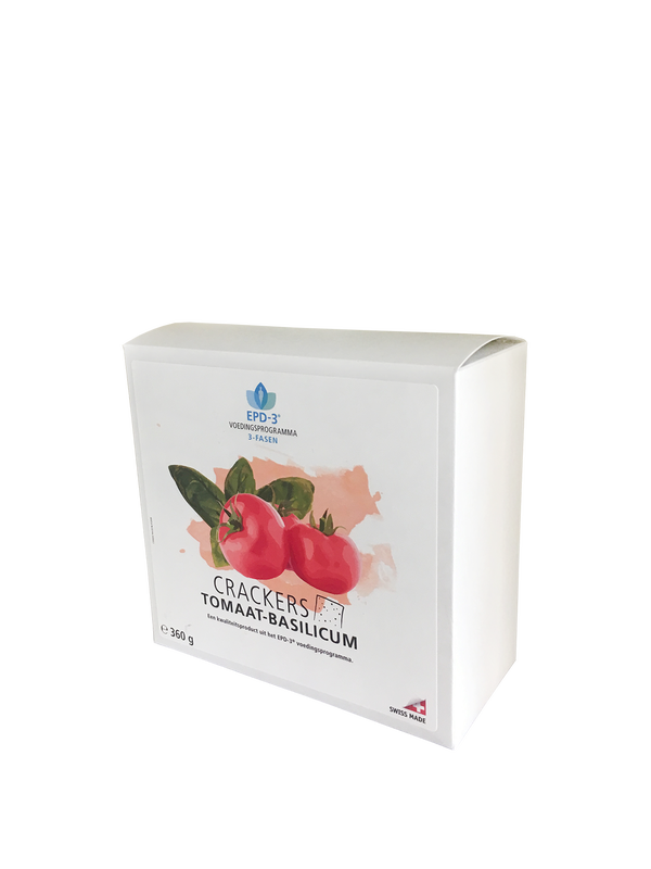 EPD-3 | Crackers tomaat-bassilicum | 360 gram