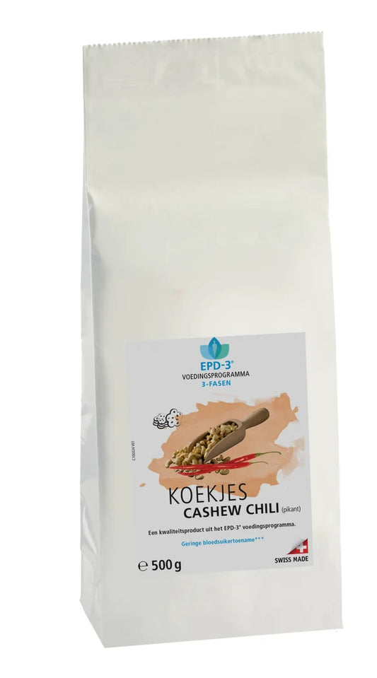 EPD-3 | Koekjes cashew-chili | 500 gram