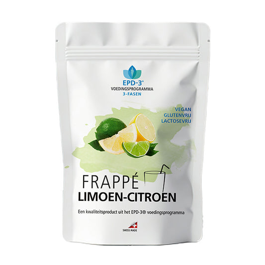 EPD-3 | Frappe Citroen-Limoen | 255 gram *Vegan *Glutenvrij *Lactosevrij