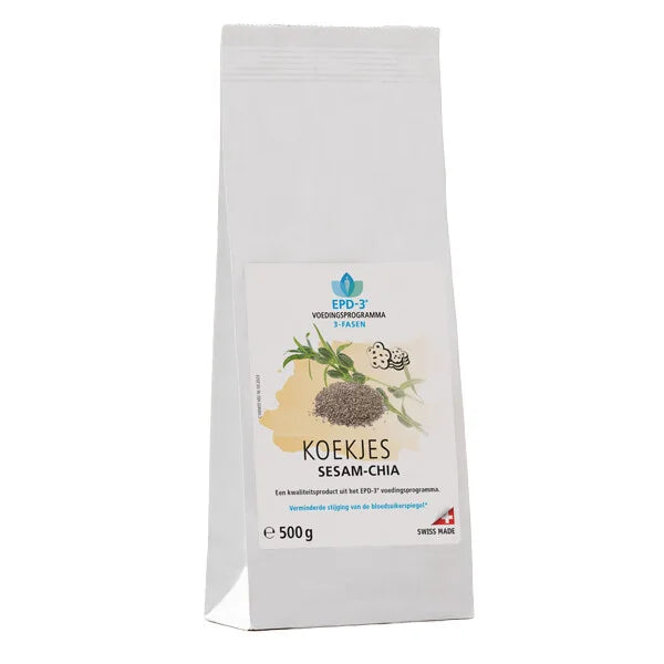 EPD-3 | Koekjes sesam-chia | 500 gram