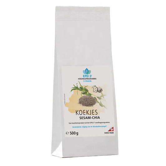 EPD-3 | Koekjes sesam-chia | 500 gram