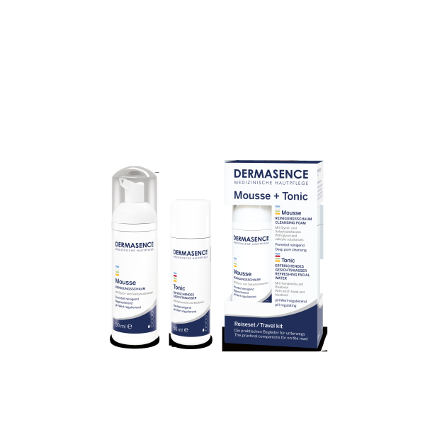 Dermasence | Travel Kit Mousse+Tonic Dermasence | Travel Kit Mousse+Tonic